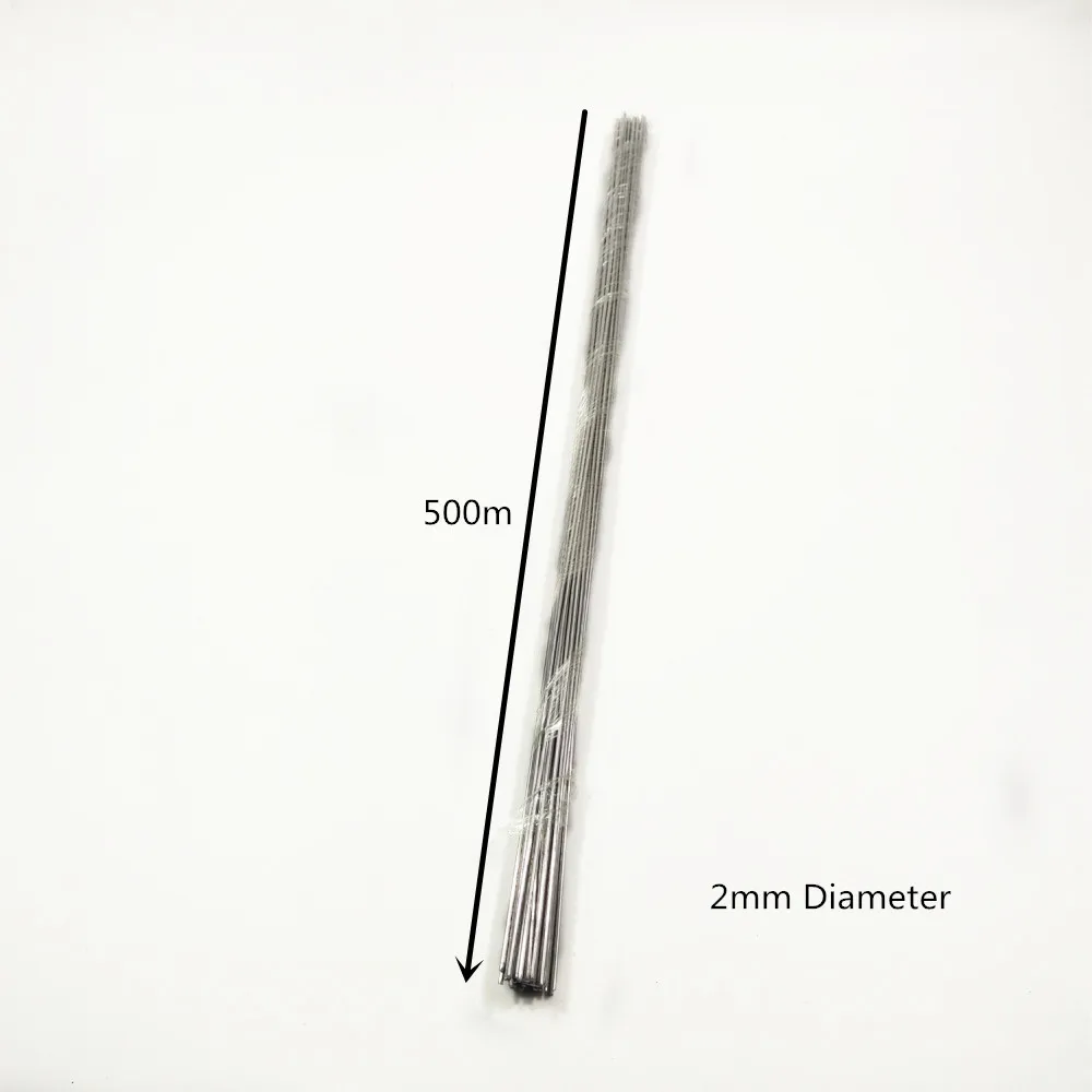 알루미늄 용접 전극 플럭스 코어 저온 브레이징 와이어 500x2.0mm 19.68x0.079 "알루미늄 수리 용접봉