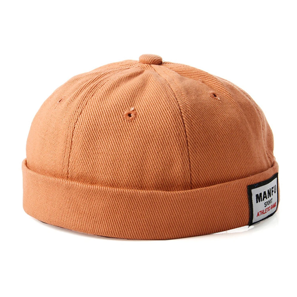 Children  Summer Cotton Brimless Skullies Cap Vintage Urban Unique Street Portable Docker Hats Multipurpose Miki Beanie Hat