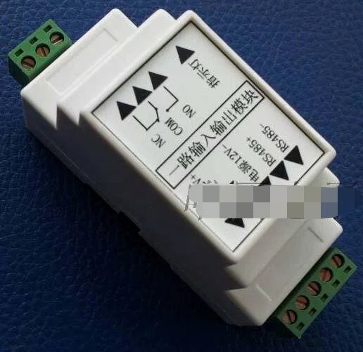 

1 Input 1 Output Module Serial Port Relay Module RS485 MODBUS Communication