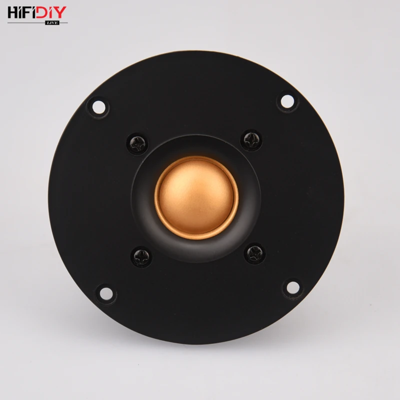 HIFIDIY LIVE 4 4.25 Inch HI-FI AUDIO Tweeter Speaker Unit Black Silk membrane 8OHM 30W ATreble Loudspeaker D1-103S D1-108S