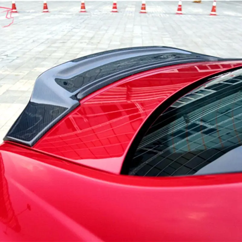 

W207 C207 Carbon Fiber Trunk Spoiler R Style Wing For Mercedes benz E Class Coupe 2010 - 2016 E200 E250 E300 E350