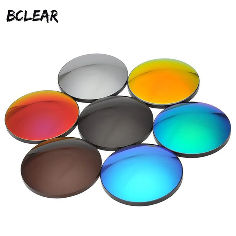 BCLEAR Men Women Polarized Mirror Multifocal Progressive Sunglasses Lenses Sun Glasses for Driving Outdoors Lens See Far Near