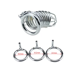 Stainless Steel Cock Cage THE CAGE OF SHAME MALE CHASTITY DEVICE Chastity Cage PUT A RING ON IT Erotic Urethral Lock COCK CAGE