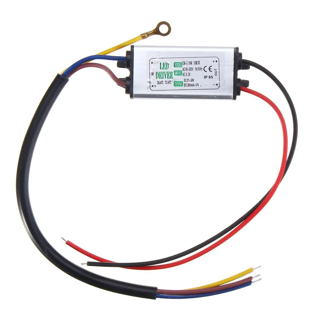 3000mA LED Driver 20W 30W 50W 100W Waterproof Transformers High Power Supply AC85-265V Input Electronic LED Driver Transformer