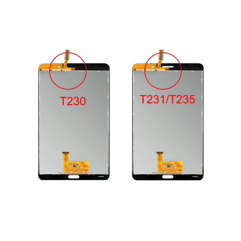 

New 7 INCH LCD for Samsung Galaxy Tab 4 7.0 T230 SM-T230 T231 T235 display lcd with touch screen digitizer assembly