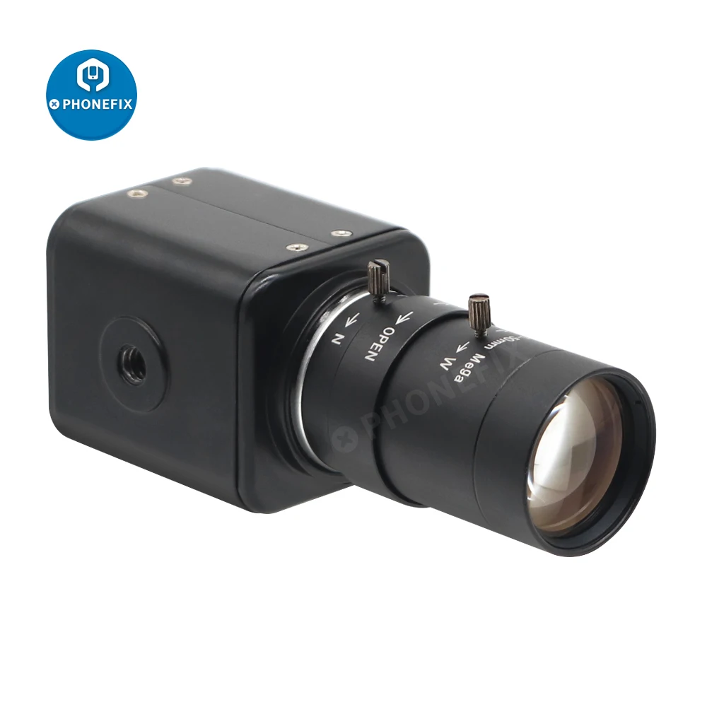 Câmera de Gravação de Vídeo Hdmi Live Usb Câmaras de Fluxo Digital ao Vivo hd 1080p mp Cmos com Lente Cctv Manual Varifocal Iris de 550 mm