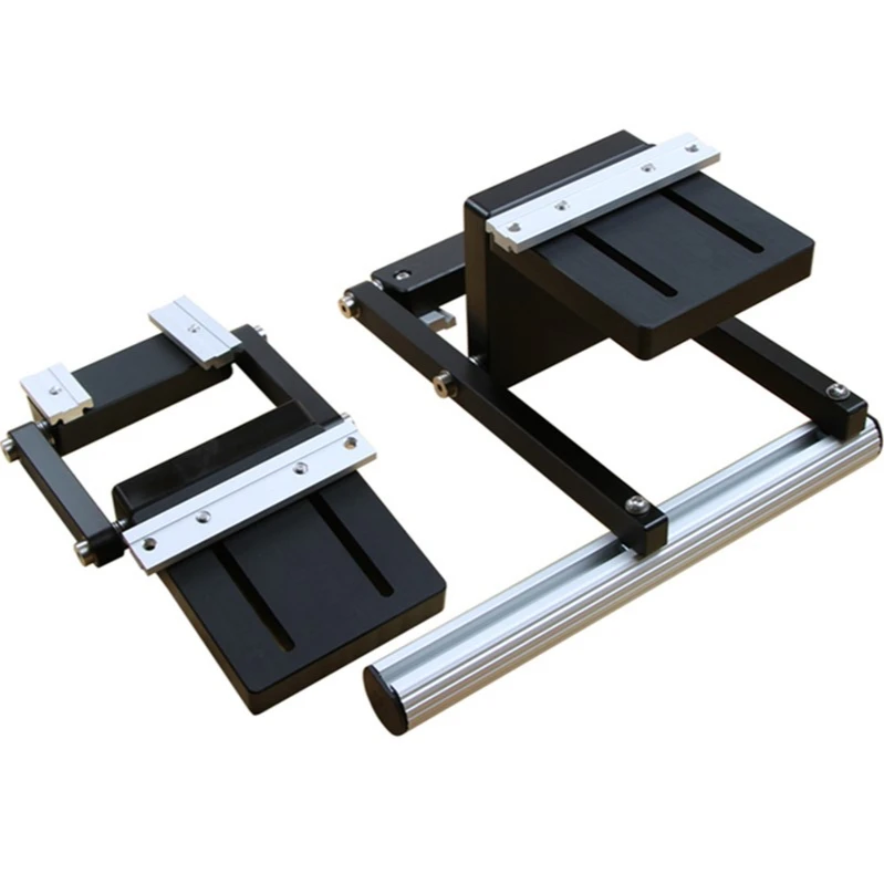 

New Accessories for Cutting System for Circular Saw Guide Rail Tracks and Table, Woodworking