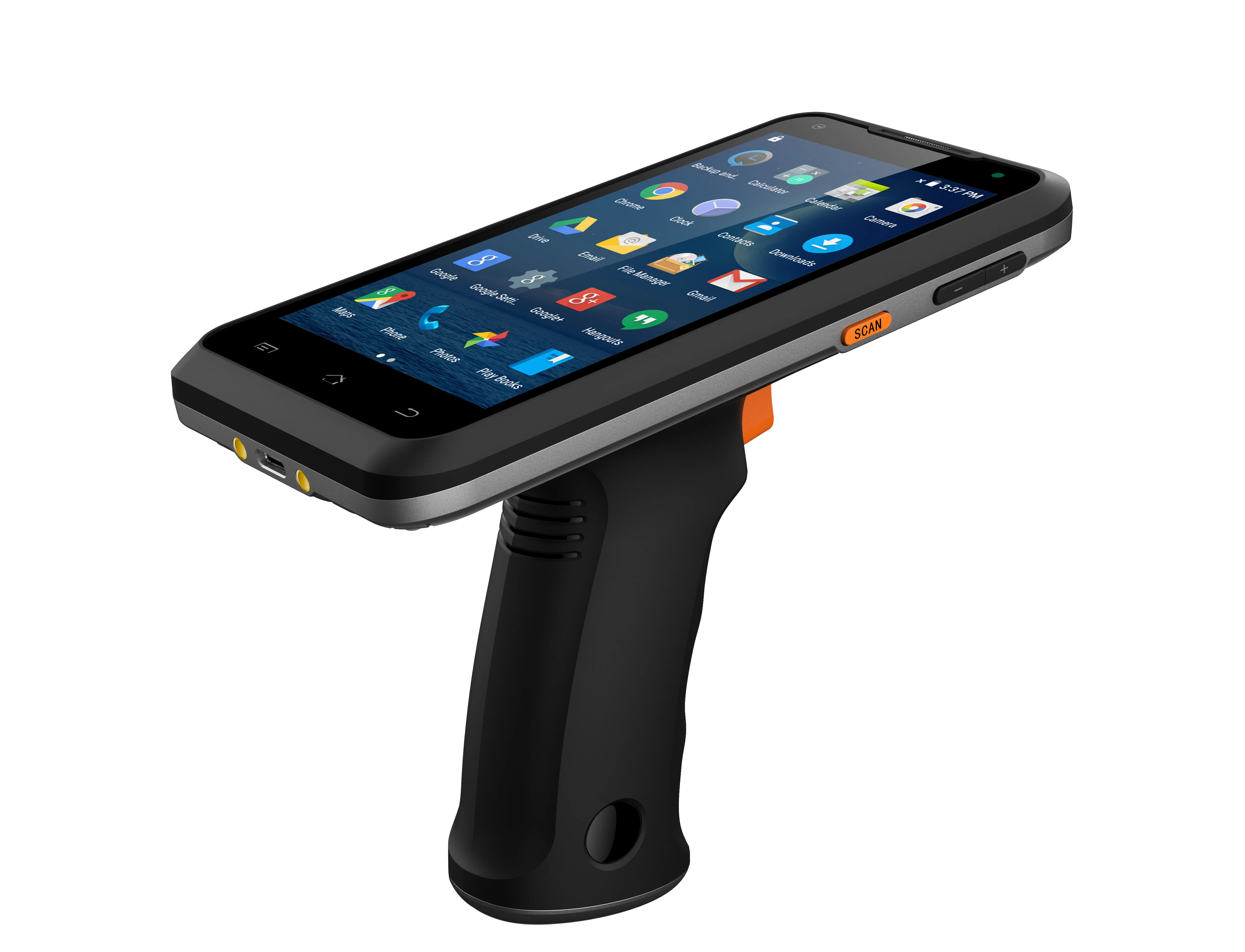 Imagem -04 - Caribe-barcode Scanner Industrial Robusto Terminal Portátil de Coleta de Dados sem Fio Handheld Android Pda com Pistola Grip