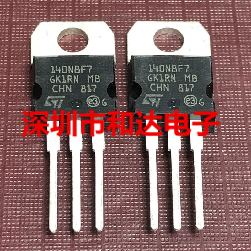 (5piece) 140N8F7 STP140N8F7 TO-220 80V 90A / CEP51A3 30V 48A / TIP125 60V 5A / BD244B 80V 6A TO-220