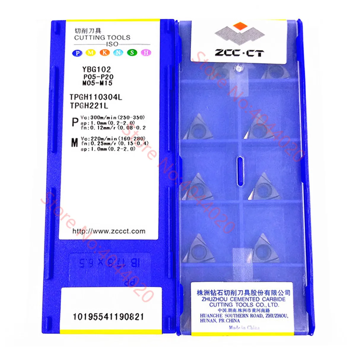 ZCC.CT TPGH060102L TPGH090202L TPGH090204L TPGH110302L TPGH110304L YBG102 YNG151carbide insert TPGH Inserts