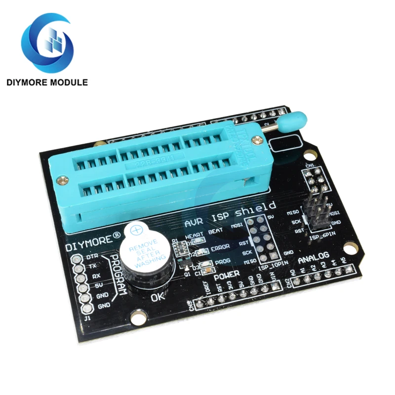 AVR ISP Programmable Expansion Shield Board Module For Arduino R3 Mega2560 Atmega328P Nano Pro Mini Module Bootloader