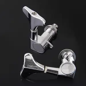 Niedrige elektrische Tuning -Pegs -Tuner geschlossene Maschine Köpfe Tasten für präzise akustische String -Jazz -Bass -Austausch 12 Hauptverkaufsarm -Jazz -Bass - №4