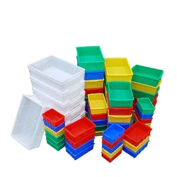 Tool Organiser Box Plastic Parts Box Warehouse Container Parts Box Oblique Combined Component Box Warehouse Storage Box