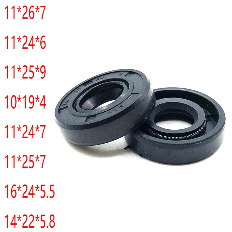 2PCS Shock Oil Seals 14*22*5.8 Suspension Oil Seal 16*24*5.5 For Dirt Bike ATV Motorcycle Scooter