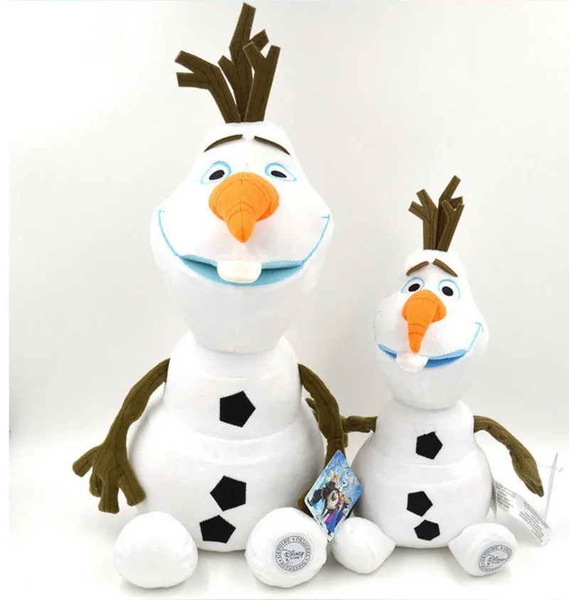 Frozen 2 23cm/30cm/50cm Snowman Olaf Plush Toys Stuffed Plush Dolls Kawaii Soft Stuffed Animals For Kids Christmas Gifts