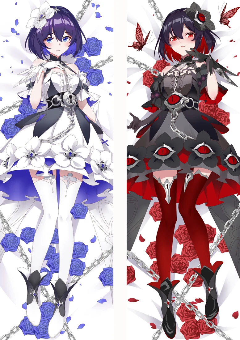 

Наволочка для подушки Game Honkai Impact 3 Dakimakura Cosplay с объемным рисунком, двухсторонняя, красивая наволочка для подушки Vollerei