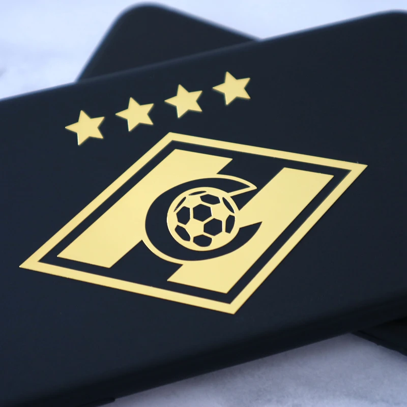 

Клейкие стикеры Spartacus, крутые никелевые металлические наклейки на автомобиль, для стайлинга ноутбука, с защитой от УФ излучения, для окон и кузова автомобиля, декоративные наклейки, аксессуары