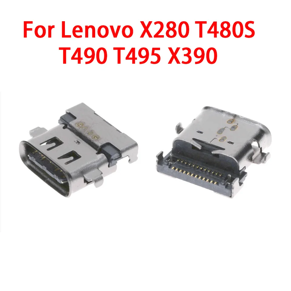 1-10 adet TYPE-C USB Jack DC güç portu Lenovo ThinkPad X280 T490