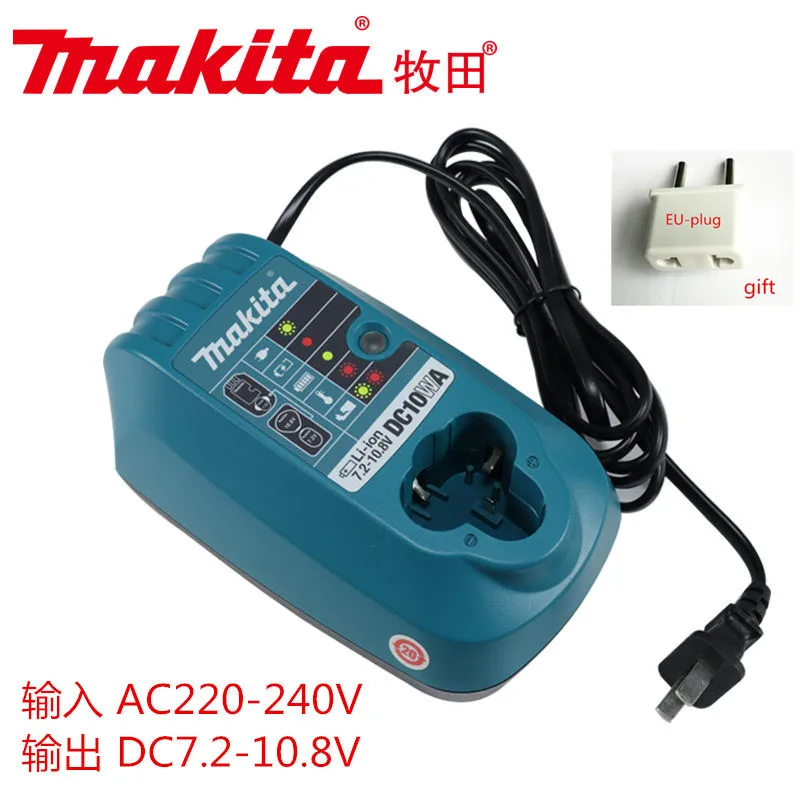 MAKITA   Charger for BL1013 10.8V Battery for TD091D TW100D TW060D DA331D DA330D HP330D HS300D JR102D JV100D  JV100D LCT204