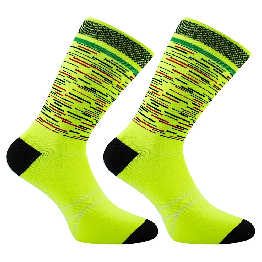 20 Farben MTB Fahrradsocken Bequeme Laufradsocken Hochwertige Rennradsocken – Detail 11
