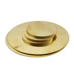 Brass Disc Circle Blank Plate Flat Sheet Round Diameter 2mm To 200mm