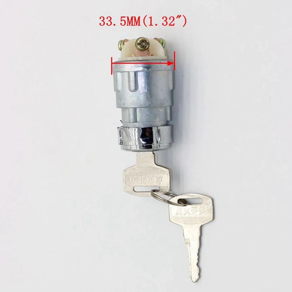 Interruptor de barril de llave de encendido, 3 cables, 110c, 125cc, 250cc, Quad Dirt Bike, ATV, Buggy