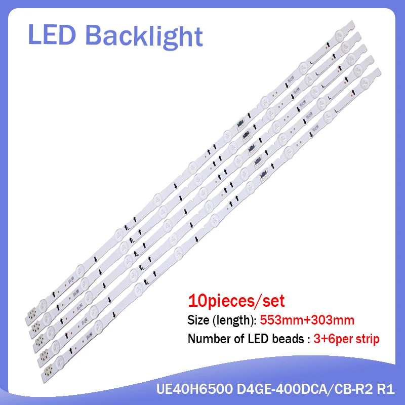 

50 PCS LED Backlight strip For Samsung UE40J5100AW UE40H5000AK UE40H6400 UE40J5100 UE40H6650 UE40H6240 UE40H5270 UE40J6240AK