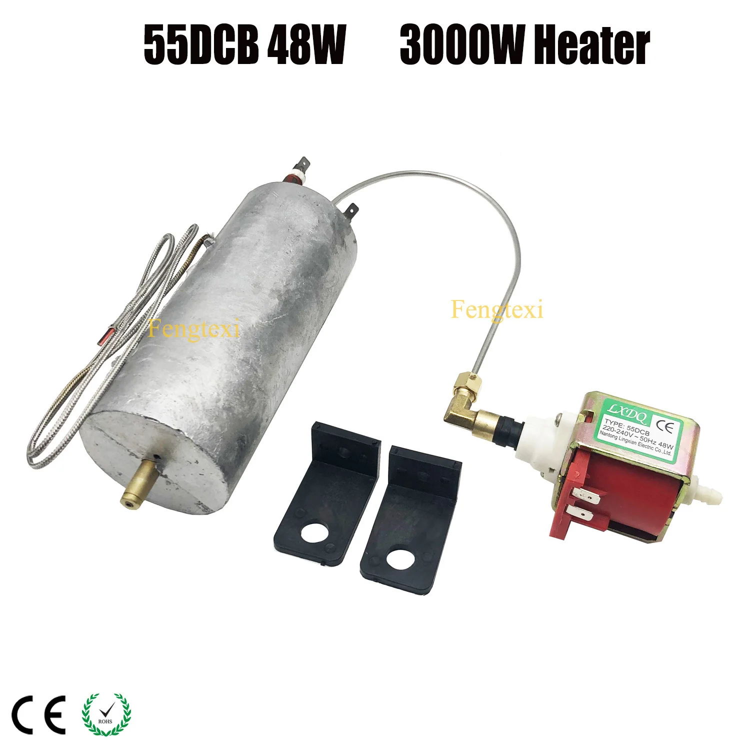 1 Set Strong 3000w Atomize Fog Smoke Machine Kits DIY Spare Parts Remote Control Main Board 48w 110v/220v Oil Pump and Heater