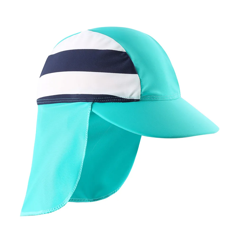 Cuffia da nuoto cappello da sole per bambini estate cappelli sportivi per bambini asciugatura rapida costumi da bagno protezione solare Anti UV per