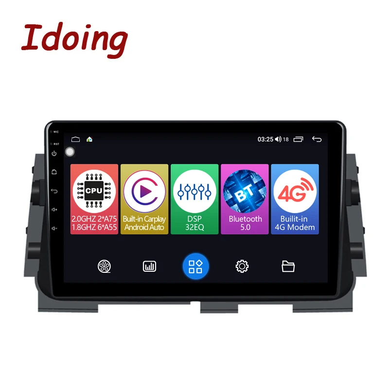 

Idoing10.2"Car Radio Media Player Navigation GPS Android For Nissan Kicks Micra P15 2016-2020 Head Unit Car Stereo Plug And Play