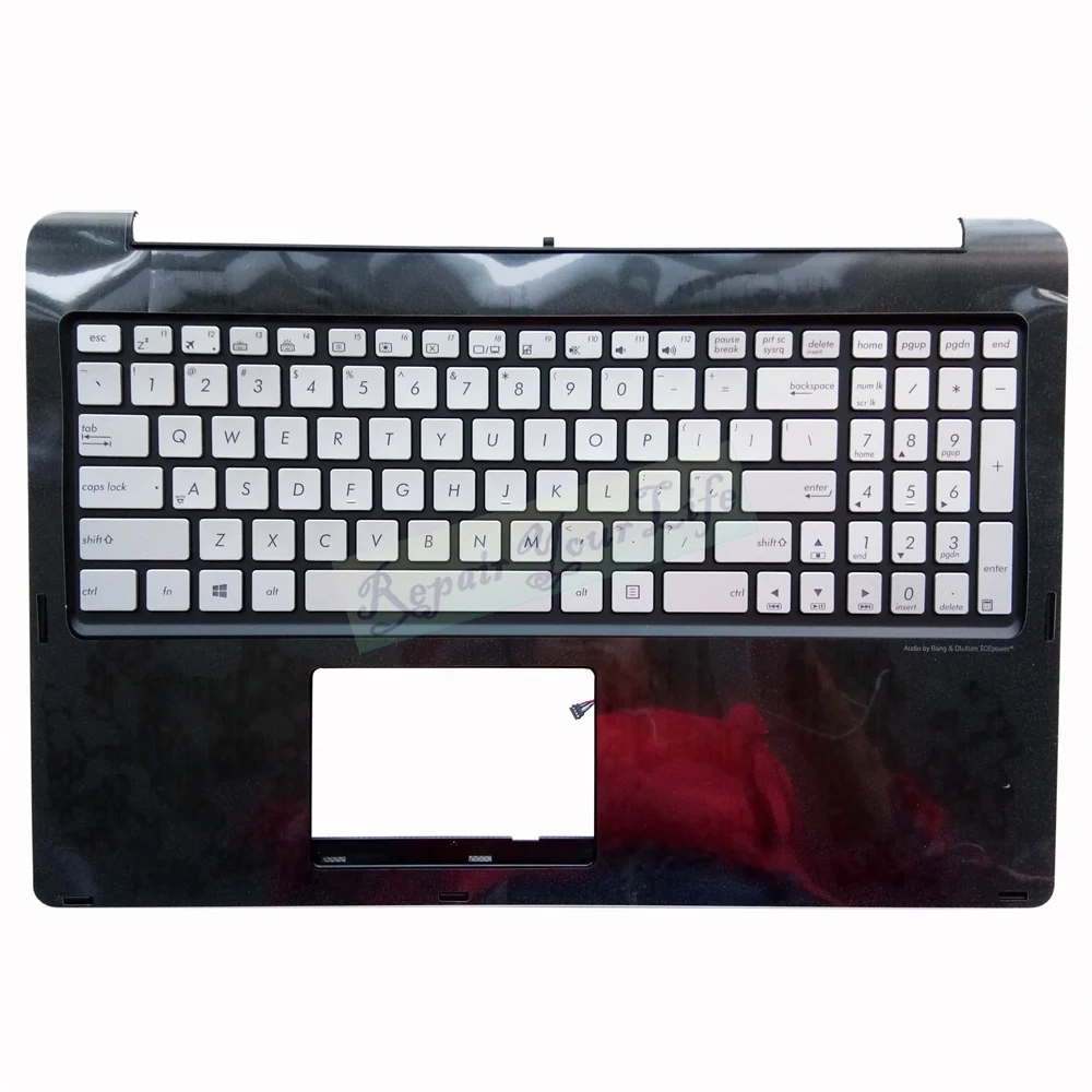 Laptop Backlit Keyboard English US For ASUS Q551LN Q551LNB Q551 Topcase Palmrest Cover Keyboards 13NB0691P02021 90NB0691-R31US1