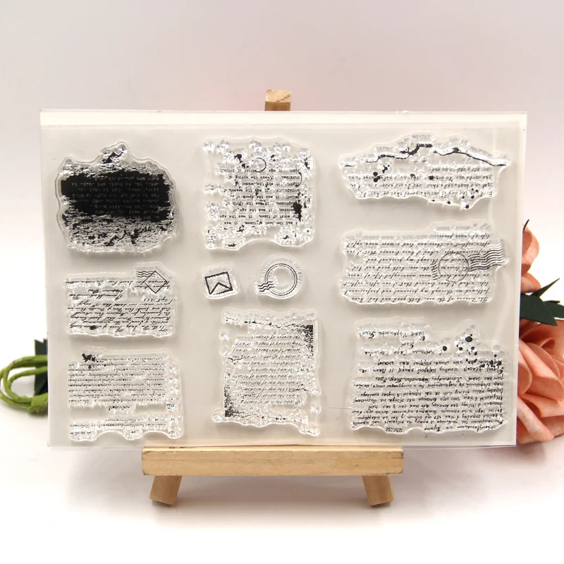 ZFPARTY لحظة شفافة واضحة سيليكون Stamps DIY بها بنفسك سكرابوكينغ/بطاقة صنع/الاطفال الحرف متعة لوازم الديكور