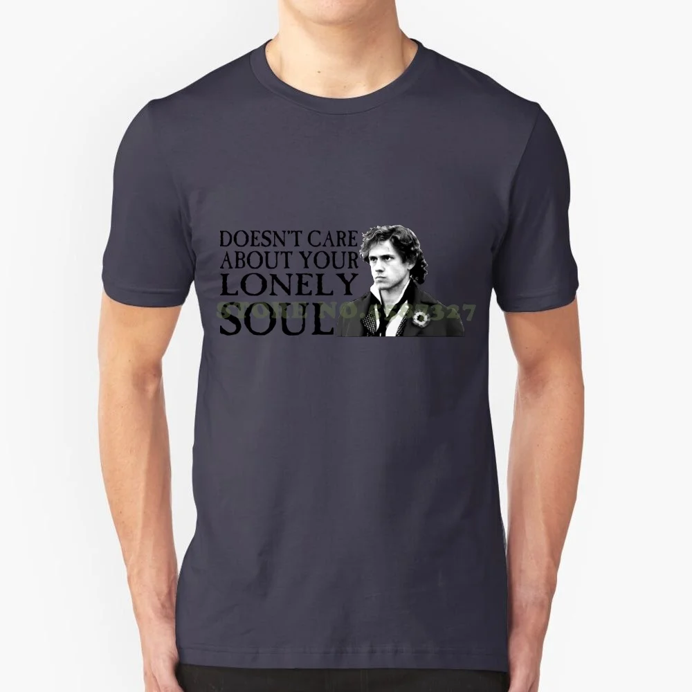 Who Cares About Your Lonely Soul ? 100% Pure Cotton T-Shirt Les Miserables Enjolras Victor Hugo Musical Theatre Theater Aaron