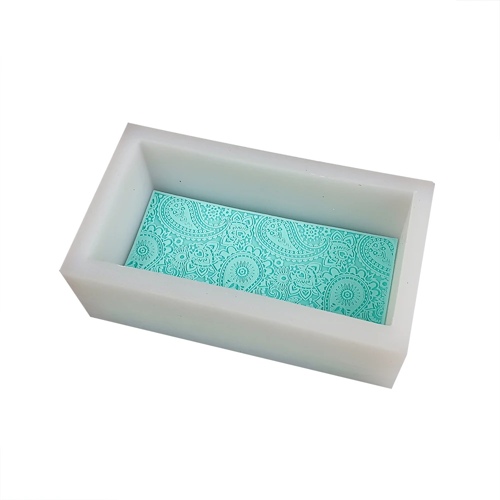 Paisley Silicone Mold Lace Mat for Fondant Cake, Lace Mould, Fatima Pattern, Mousse Cake Decoration, DIY Handmade Craft