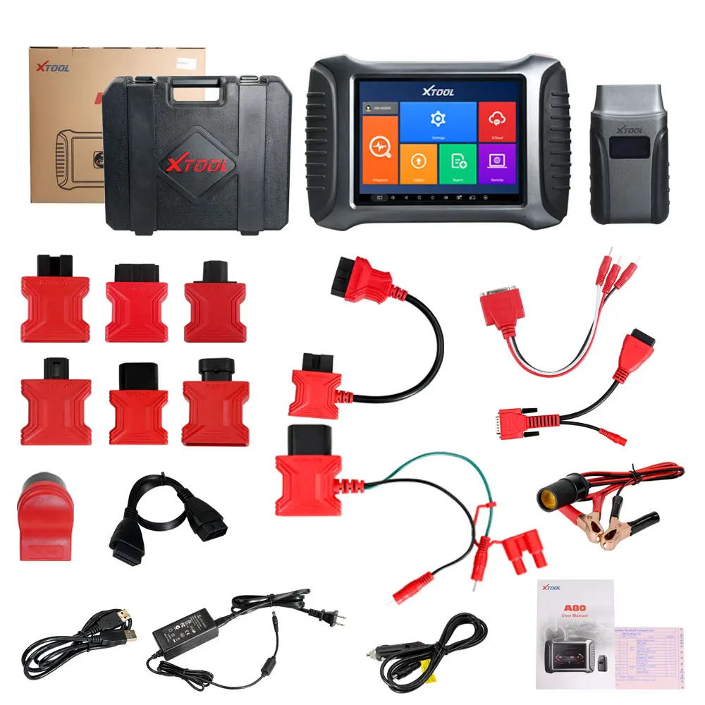 

XTOOL A 80 H 6 Full System Car Diagnostic toolProgramming/Odometer Adjustment Update Via WIFI