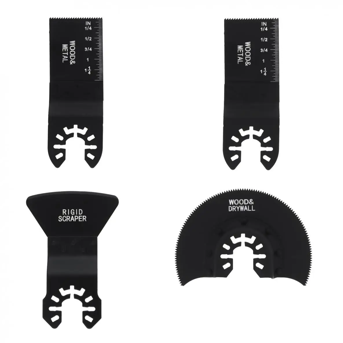 80mm / 52mm / 32mm 4pcs/set Universal 65 Manganese Steel Saw Blade Power Tool Accessories  Fit new