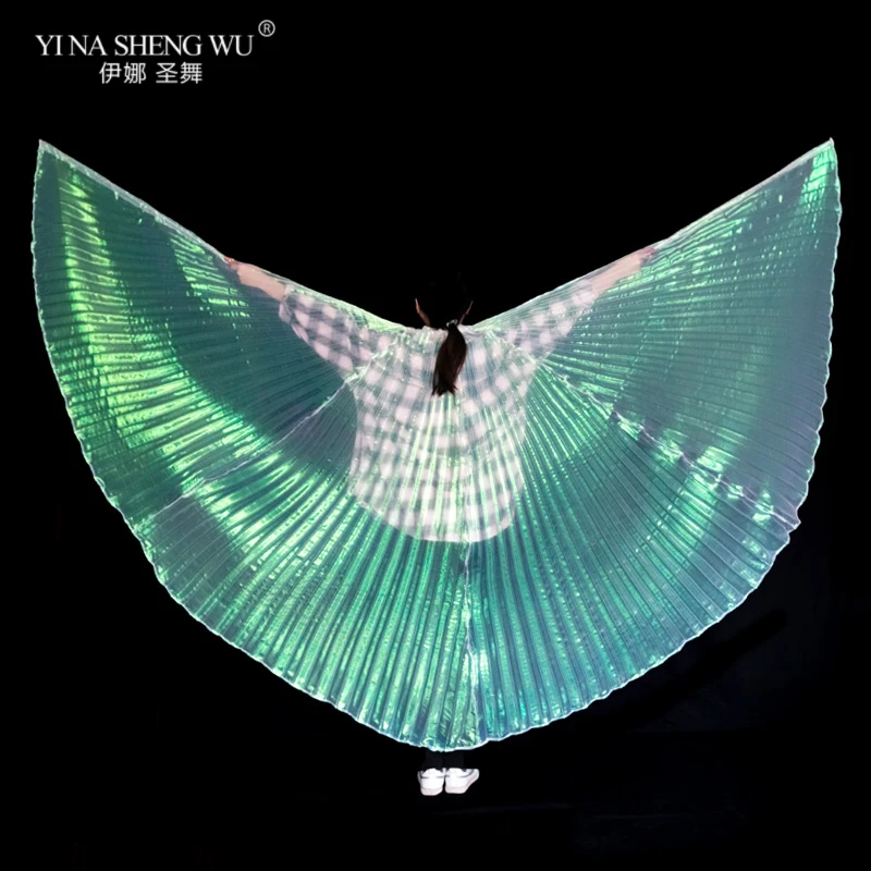 For Children Belly Dance Wings Unisex Bollywood Oriental Egypt Isis Split Wing Kids Belly Dance Performance Wings Without Sticks