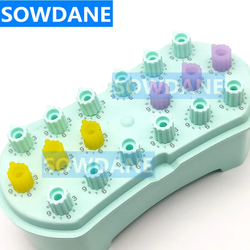 Picture 3: Dental Disinfection Box Sterilizer Case Disinfection Boxes Endo Root Canal File Files Holder With Count Counting Autoclavable