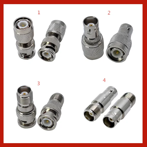 

1pcs BNC To TNC Female Jack & Male RF Coaxial Adapter Connectors