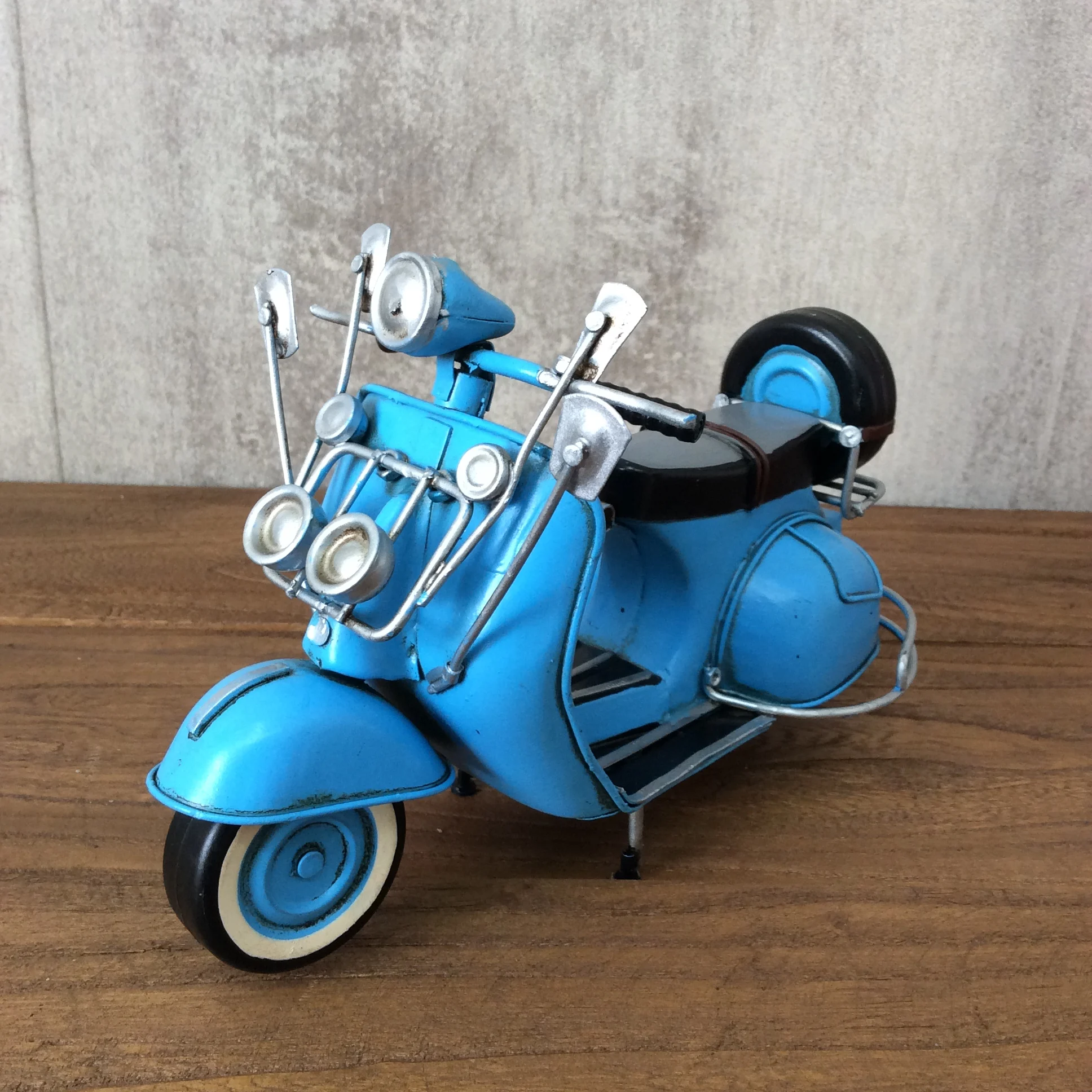 Motorcycle Vintage Ironwork Model Collection Tin Retro Crafts Decorations Modelcar Gifts