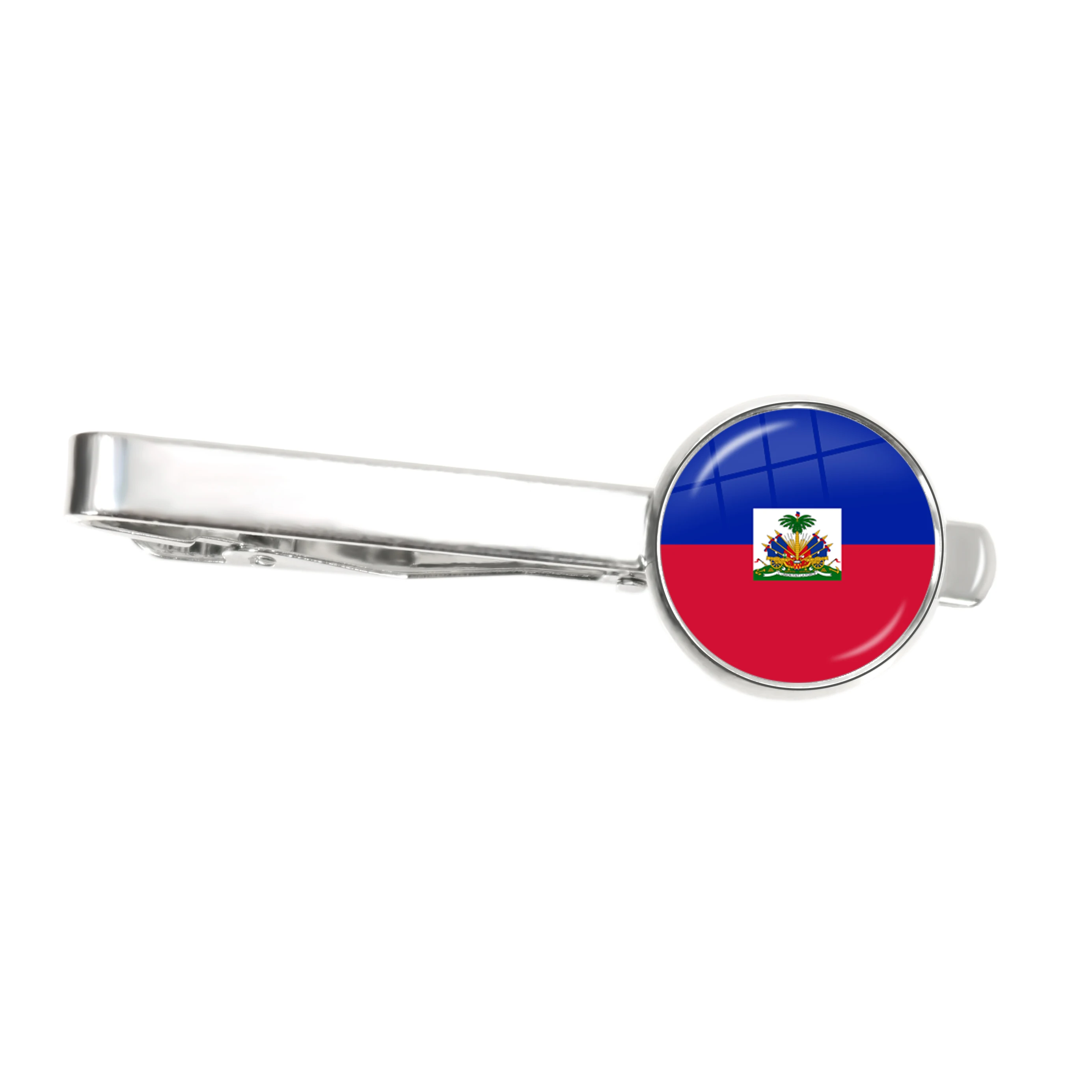 Sardova,Nicaragua,Mauritius,Honduras,Haiti,Togo,Bhutan,Belarus,Belize National Flag Tie Clip Ornament for Male Gentleman Gift