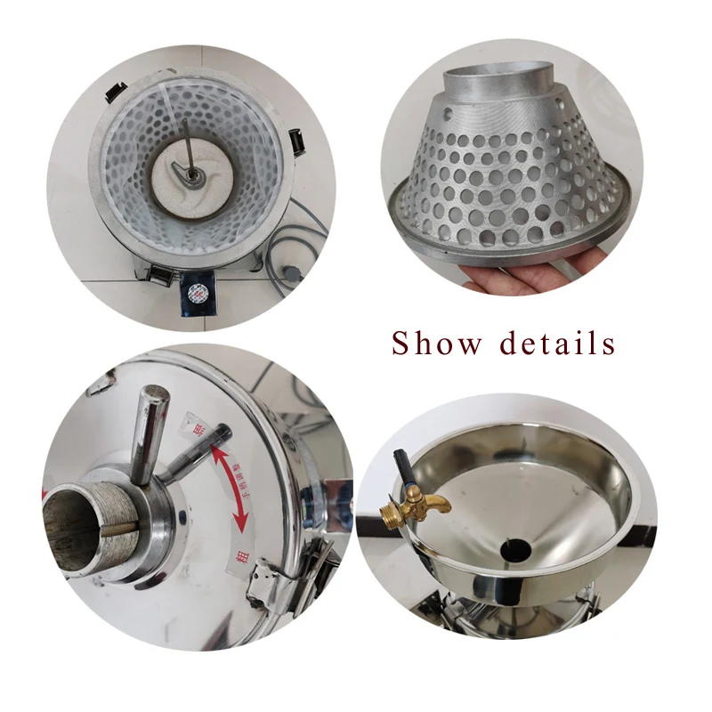 Промышленная дробилка для соевого молока, измельчитель для ресторана, машина для соевого молока