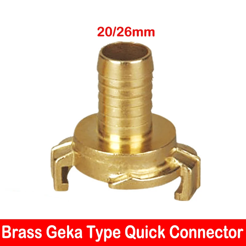 Brass Geka Type Quick Connect Water Fittings Claw Couplings Tap Connectors for Garden Hose Connector