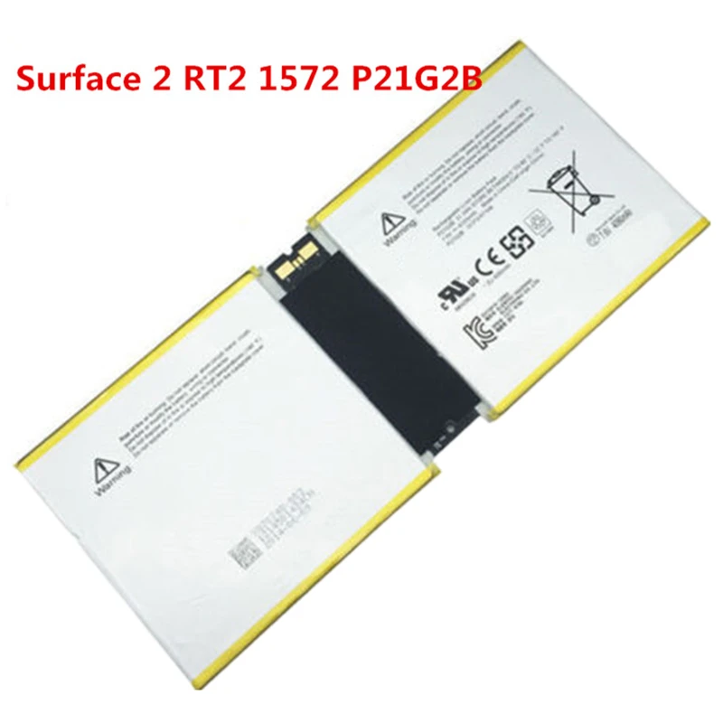 P21G2B DR-SF572 MH29581 X870748-003 2ICP3/97/106 Laptop Tablet PC Battery For Microsoft Surface 2st Gen RT 2 II RT2 1572 Pluto