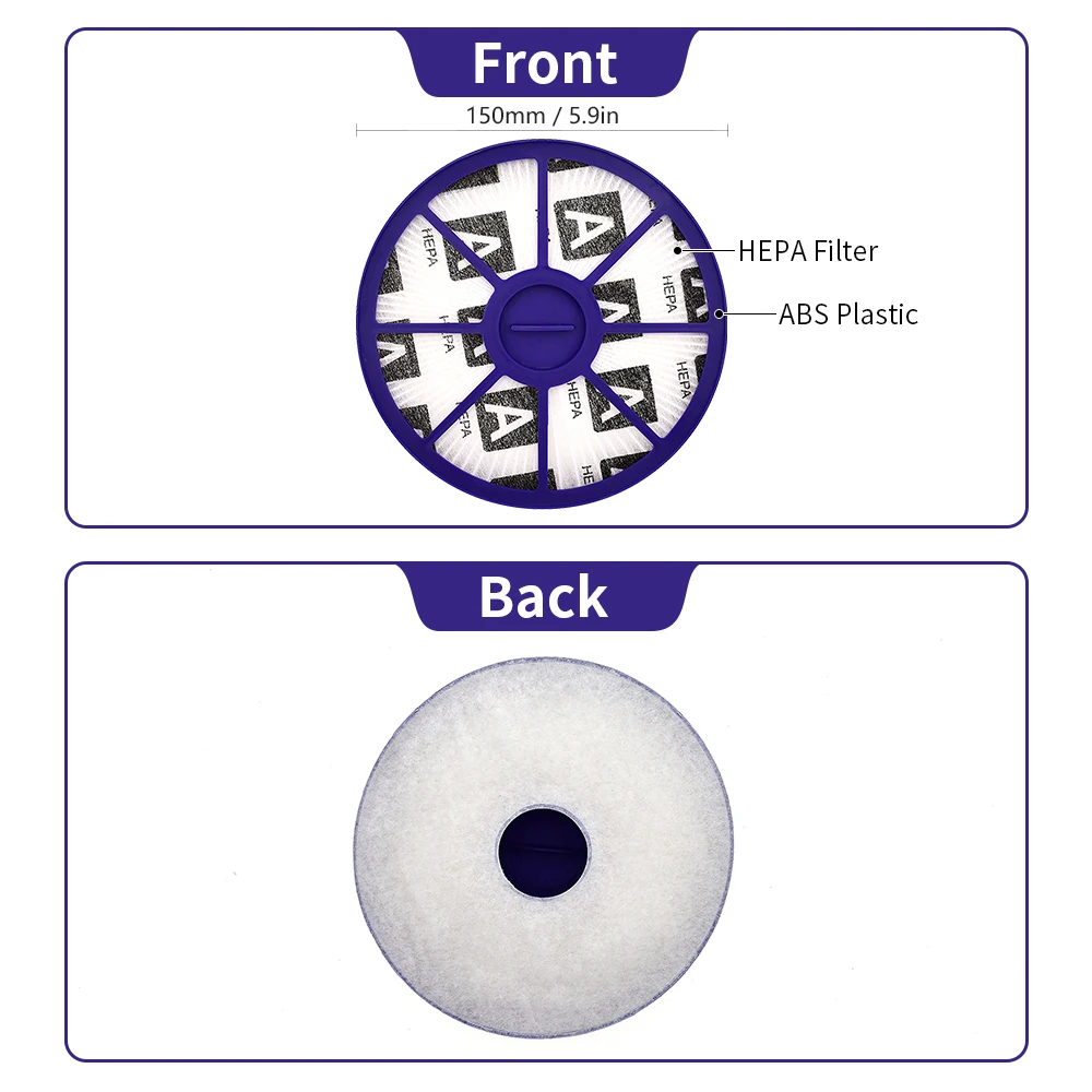 Фильтр HEPA для пылесоса Dyson DC04, сменный аксессуар для защиты от пыли, подходит для Dyson