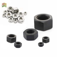 Tuerca hexagonal DIN934 de acero negro de grado 8,8 o 304 para M1.2 M1.4 M1.6 M2 M2.5 M3 M4 M5 M6 M8 M10 M12 M14 M16 M20 M24