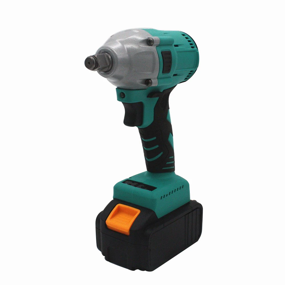 Brushless Rechargeable Electric Wrench Lithium Battery Impact Wrench Hand Shelf Mechanic Woodworker Wind Gun Sleeve