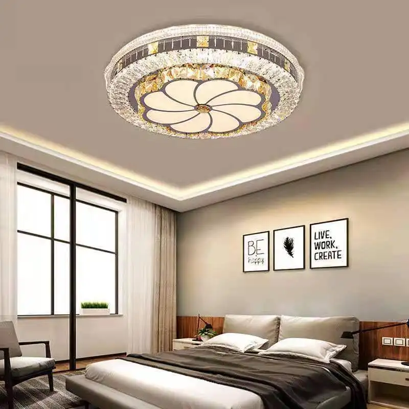 

Crystal Ceiling Lamp Bedroom Lamp Livingroom Diningroom Ceiling Light