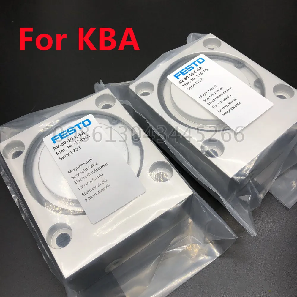 Лучшее качество, 1 шт., встроенный цилиндр воздуха, демпфирующий цилиндр KBA 74 75 105 142 162, запасные части для воздушного поршня