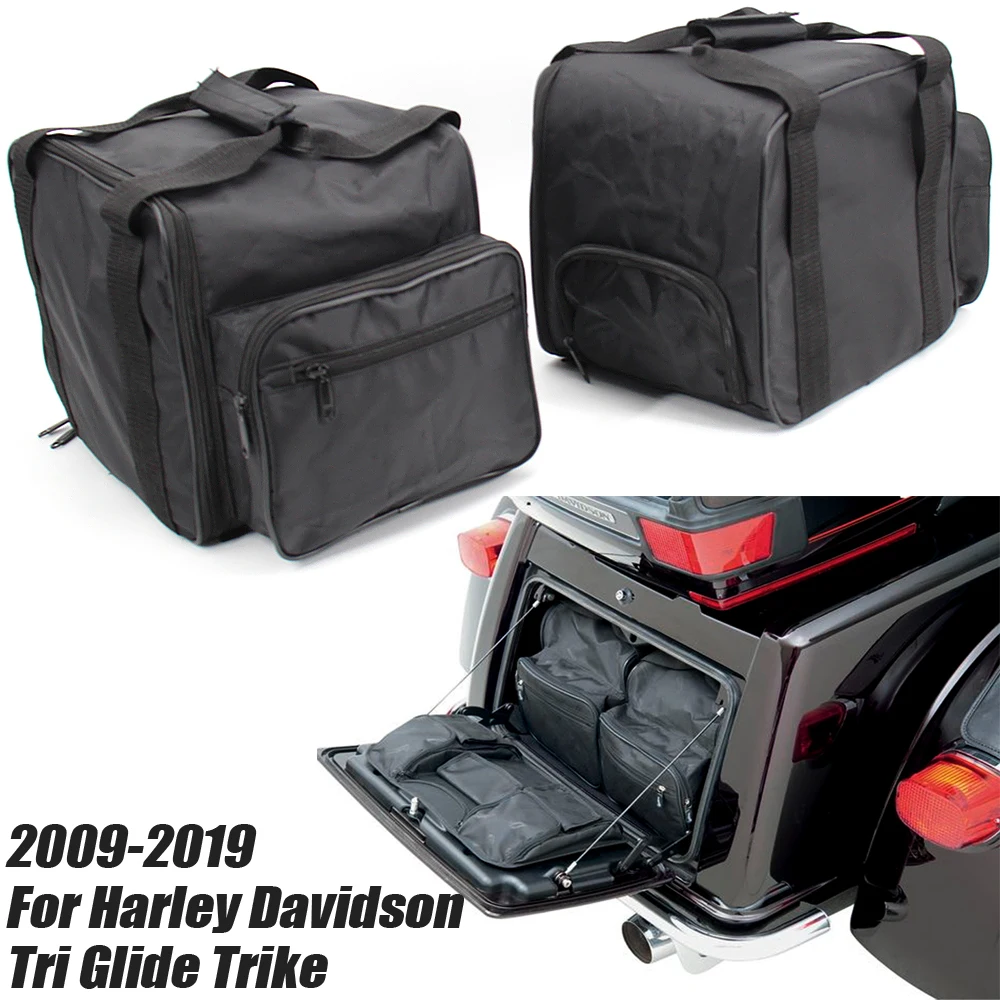 Motorcycle Saddlebags Trunk Liner Bag Luggage Bags For Tri Glide Ultra FLHTCUTG 2020 2019 2018 2017 2016 2014